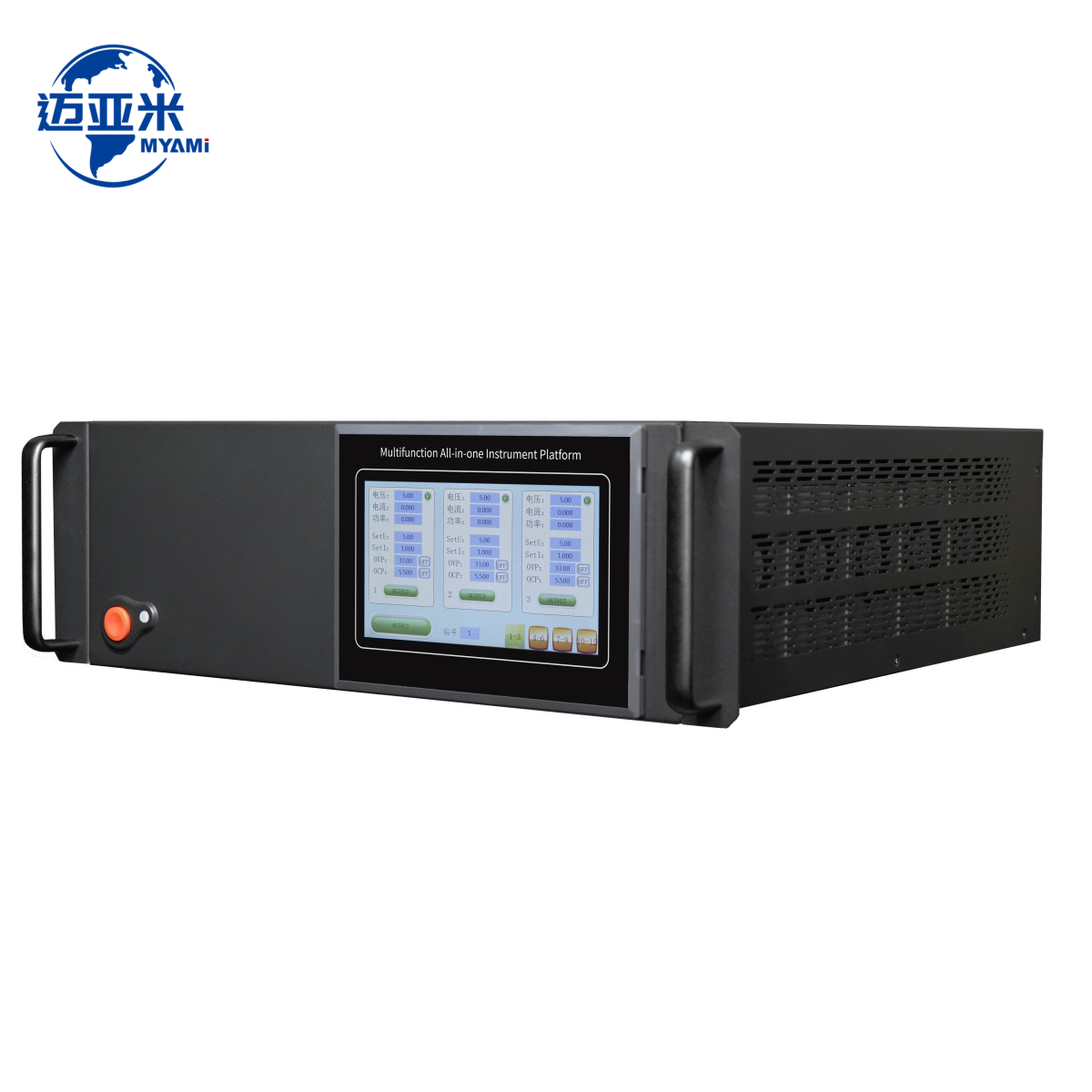 Programmable Dc Power Supply 60V 10A - Laboratorium Dapat Disesuaikan 220V AC Ke